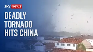 China: Tornado kills at least 10 people in Jiangsu province