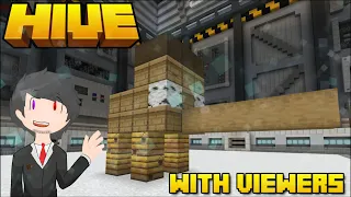 🔴 Minecraft Hive With Viewers | Chilling While Dying Of Heat 🔴