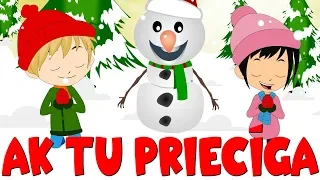 Ak tu priecīga | Ziemassvētki | Ziemassvētku dziesmas | Bērnu dziesmas