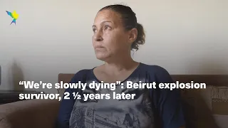 "We're slowly dying." - Beirut explosion survivor, two and a half years later