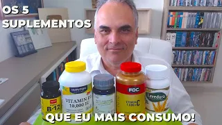 Os 5 suplementos que eu mais consumo! | Dr. Marco Menelau