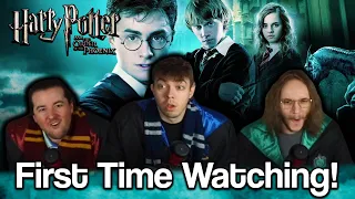 his FIRST TIME watching *Harry Potter and The Order of the Phoenix* (2007) Movie Reaction