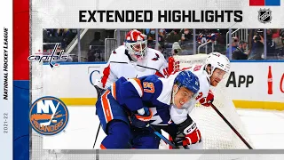 Washington Capitals vs New York Islanders Jan 15, 2022 HIGHLIGHTS