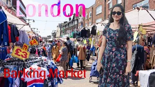 Barking& dagenham Market in London #london #uk #viral #beautiful