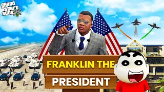 GTA 5: Franklin First Day As a President in Los Santos in Telugu