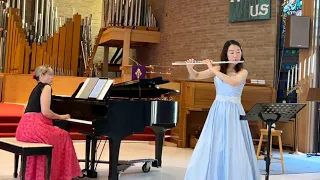 Franz Schubert Arpeggione Sonata for Flute and Piano | Caara Yeung and Irina Bazik