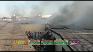 Fire guts Kantamanto market