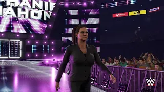 WWE 2K23 | Stephanie McMahon Entrance | RAW Redux Arena