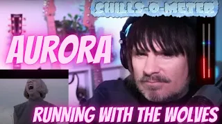 SWEDISH WOLFMAN'S first REACTION to AURORA - RUNNING WITH THE WOLVES