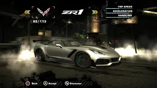 NFS Most Wanted Redux v2.2.1 Car List