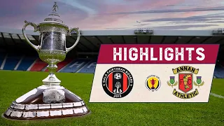 HIGHLIGHTS | Gala Fairydean Rovers 0-1 Annan Athletic | Scottish Cup 2021-22 Third Round