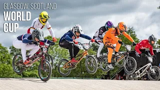 2022 UCI BMX World Cup Rounds 1 & 2 // Glasgow, Scotland - Drew Polk