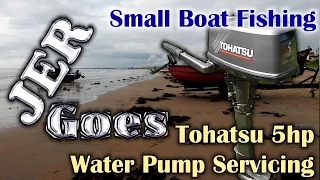 Small Boat Fishing - Tohatsu 5hp Water Pump Service