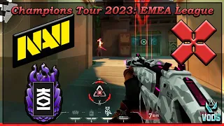 NAVI vs KOI Highlights | Valorant Champions Tour 2023: EMEA League