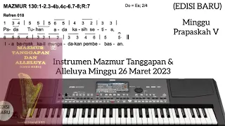 Instrumen Mazmur Tanggapan ( EDISI BARU ) - Minggu Prapaskah V Minggu 26 Maret 2023 - Tahun A