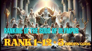 Ranking of the gods of Olympus | Rank 1~12 + 3 hidden gods