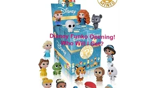 Disney Princess Funko Mystery Minis Opening