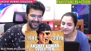 Pakistani Couple Reacts To Akshay Kumar Evolution | 1987-2018