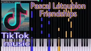 Pascal Letoublon - Friendships (piano tutorial)