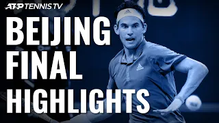 Dominic Thiem Beats Tsitsipas To Win China Open! | Beijing 2019 Final Highlights