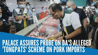Palace assures probe on DA's alleged 'tongpats' scheme on pork imports