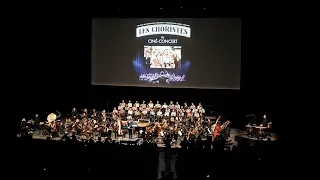 Les Choristes en ciné-concert, La Seine Musicale, Première Mondiale, Curtain call, Rappel, 2023