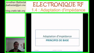 Adaptation d'impédance