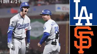 Los Angeles Dodgers vs San Francisco Giants: NLDS Game 5 Highlights