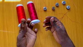 double threading (Proven Bobbin Reeling Techniques for Doubling Thread)