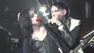 Marilyn Manson - "The Dope Show" and "Rock is Dead" (Live in Santa Ana 10-20-15)