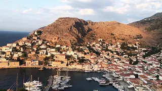 Hydra Port, Greece (4K)