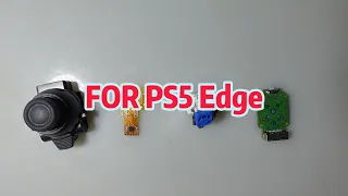 PS5 DualSense Edge controller hall joystick and drive circuit board installation tutorial