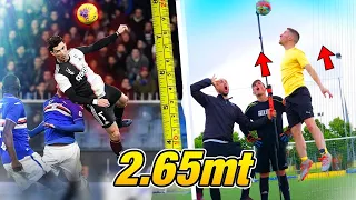 E' possibile SALTARE come CR7 2.65m ?? IMPOSSIBILE DA IMITARE!!