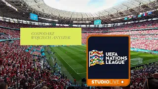 Studio live / Liga Narodów UEFA - Belgia vs Polska [2022.06.08]