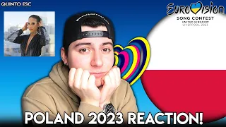 Blanka - Solo Reaction - Eurovision 2023(Poland) - Quinto ESC