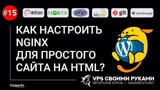 Как настроить nginx для простого сайта на HTML?