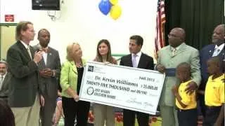 Florida Principal Kevin Williams Is Floored with $25,000 Milken Educator Award