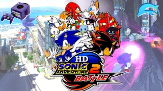 Sonic Adventure 2 Battle ~ HD Project | Wii Dolphin |  4K 60FPS HD Textures PC Gameply