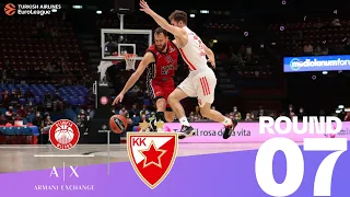 Milan uses muscles to sink Zvezda! | Round 7, Highlights | Turkish Airlines