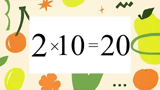 Table of 2 | 2 multiplication | learn the table of 2