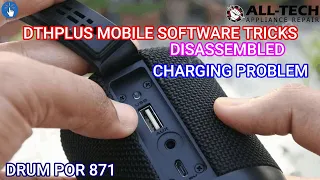 PORTRONICS SOUND DRUM POR 871 BT SPEAKER CHARGING PROBLEM || HOW TO DISASSEMBLE MINI BT SPEAKER