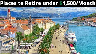 10 Best Places to Retire under $1,500/Month