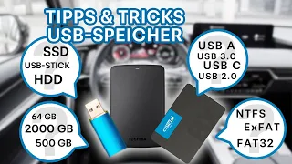 Die TOP 5 Fragen zu USB Sticks HDDs SSDs im Mazda | Was funktioniert am besten? #40 Frag Schuster