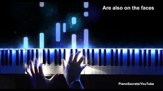 Louis Armstrong - What A Wonderful World (Piano Cover with Lyrics)