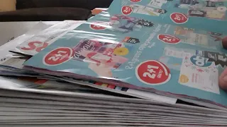 ASMR pageturning newspaper and weekly"s