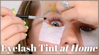 Eyelash Tint At Home