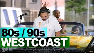 Classic 80s/90s West Coast Hip Hop LIVE MIX (DJ Derek Ice)