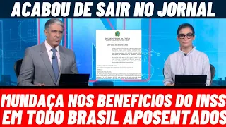 A BOMBA ESTOUROU! SAIU AGORA PELA TARDE COMUNICADO INSS URGENTE PARA TOOS BENEFICIÁRIOS DO BRASIL.