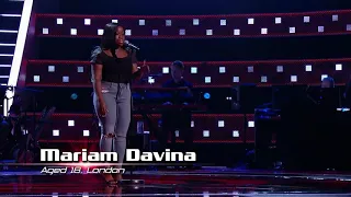 Mariam Davina embodies Demi Lovato's 'Anyone' | Blind Auditions | The Voice UK 2021