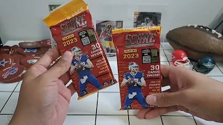 2023 NFL Football Cards - Opening Panini Score Value Packs!